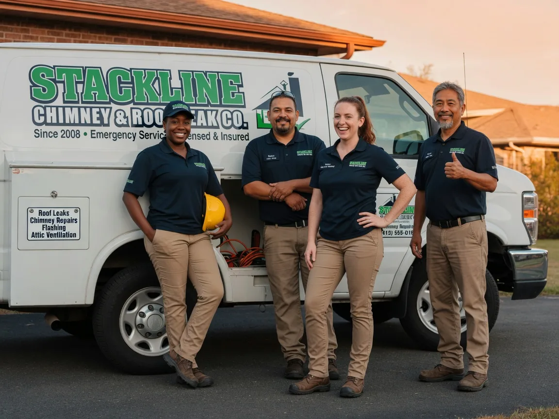 Chimney flashing repair company in Guilford, NY
